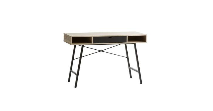 ABBETVED bureau / desk met lade en opbergruimte, Huis en Inrichting, Bureaus, Zo goed als nieuw, Bureau, Ophalen