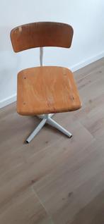 Vintage houten bureaustoel, Kinderen en Baby's, Ophalen, Gebruikt, Stoel(en)