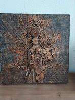 Steampunk fantasy schilderij, skull, relax, Ophalen