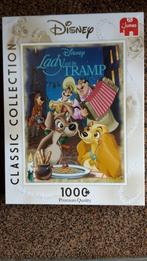 Puzzel Classic Walt Disney Lady and the Tramp 1000 stukjes, Ophalen of Verzenden, 500 t/m 1500 stukjes, Nieuw, Legpuzzel
