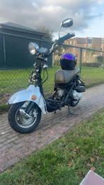 Retro Blauwe Plaat Scooter - 55 km/u, Ophalen of Verzenden, Maximaal 45 km/u, 50 cc, Overige merken