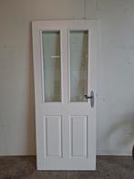 Binnendeur met glas 83x201, Doe-het-zelf en Verbouw, Deuren en Horren, Ophalen, Binnendeur, 200 tot 215 cm, Glas