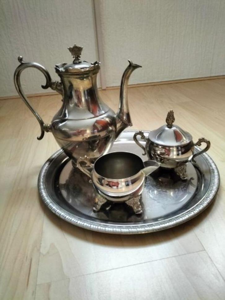antieke koffieset van  oma stond te niksen in de kast 1900, Antiek en Kunst, Antiek | Servies compleet, Ophalen