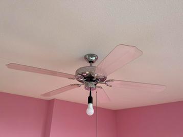 Plafond ventilator chroom beschikbaar voor biedingen