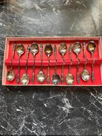 Verzilverde (90) Apostel Lepeltjes 12 Stuks, Antiek en Kunst, Ophalen of Verzenden