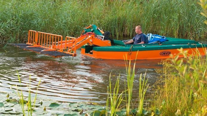Maaiboot conver  bouwjaar 2014, Zakelijke goederen, Machines en Bouw | Tuin, Park en Bosbouw, Maaier, Ophalen