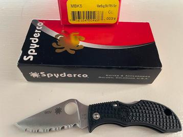 Spyderco Manbug Serrated collectors club number 003V beschikbaar voor biedingen