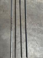 Stalen trapspijlen, Doe-het-zelf en Verbouw, Ladders en Trappen, Ophalen of Verzenden, Zo goed als nieuw
