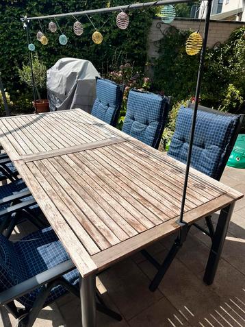 Set tuinstoelen (6) standenstoelen beschikbaar voor biedingen