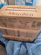 Zand glanzende wandtegels 7,5x30 ongeveer 1,7m2 totaal, Doe-het-zelf en Verbouw, Tegels, Ophalen, Minder dan 20 cm, Zo goed als nieuw