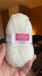 Phildar castel ecru 15 bollen, Hobby en Vrije tijd, Breien en Haken, Ophalen of Verzenden, Zo goed als nieuw, Breien of Haken
