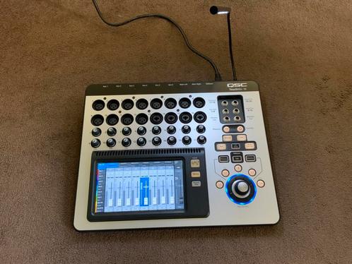 QSC Touchemix-16 mengtafel in perfecte staat., Audio, Tv en Foto, Professionele Audio-, Tv- en Video-apparatuur, Zo goed als nieuw