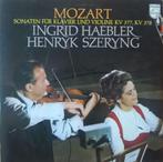 Mozart Ingrid Haebler Henryk Szeryng Sonaten Klavier Violine, Kamermuziek, Ophalen of Verzenden, Zo goed als nieuw, 12 inch