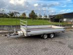 Hapert plateau aanhanger h2 al plat multi oprij 4x2 verlaagd, Auto diversen, Aanhangers en Bagagewagens, Ophalen, Gebruikt