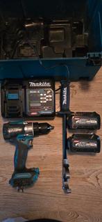 Makita 40v XGT Boormachine HP0001GD201 - Zo goed als nieuw!, Doe-het-zelf en Verbouw, Gereedschap | Boormachines, 600 watt of meer