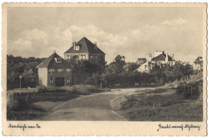 Noordwijk aan Zee, Gezicht vanaf Atjehweg, Verzamelen, Ansichtkaarten | Nederland, Gelopen, Zuid-Holland, 1920 tot 1940, Verzenden