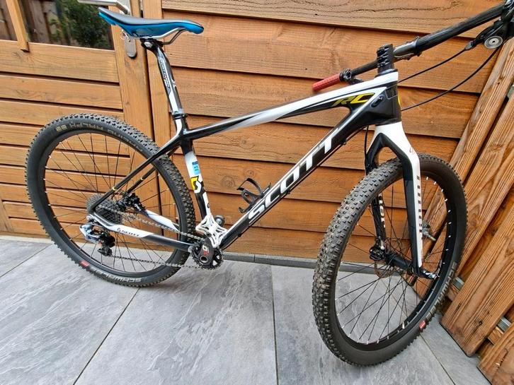 Mountain bike scott scale rc carbon niner vork maat L, Fietsen en Brommers, Fietsen | Mountainbikes en ATB, Zo goed als nieuw