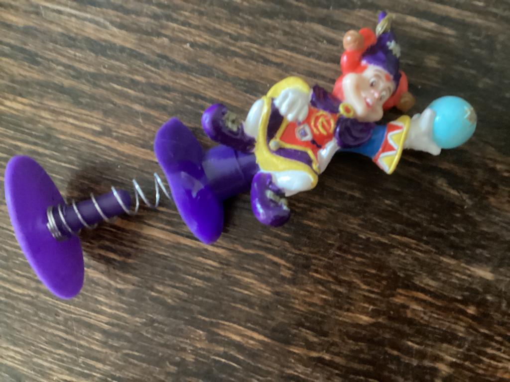 Pardoes zuignap veer hoog 11 cm, Verzamelen, Efteling, Ophalen of Verzenden, Zo goed als nieuw, Beeldje of Poppetje