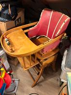 Kibofa vintage houten kinderstoel, Kinderen en Baby's, Kinderstoelen, Ophalen, Gebruikt, Overige typen