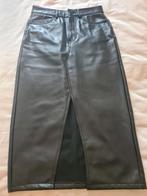 Zwarte faux leren rok - Maat S/36, Vero Moda, Zwart, Ophalen of Verzenden, Zo goed als nieuw