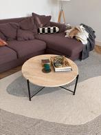 Travertino Salontafel, Huis en Inrichting, Ophalen, Overige materialen, Rond, 50 tot 100 cm