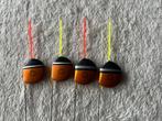 adv 181 /€10,00 NIEUW serie 4 vlagdobbers TUBERTINI, Ophalen of Verzenden, Nieuw, Dobber of Lood