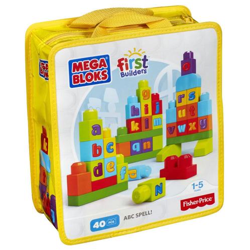 Megabloks: First Builders: Spel het ABC NIEUW, Kinderen en Baby's, Speelgoed | Bouwstenen, Nieuw, Overige merken, Ophalen of Verzenden