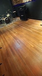 Massieve houten vloer uit concertzaal, Ophalen, Gebruikt, Planken, Hardhout