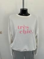 Oohlala sweater M roomwit met opdruk nieuw, Maat 38/40 (M), Wit, Nieuw, Ophalen of Verzenden