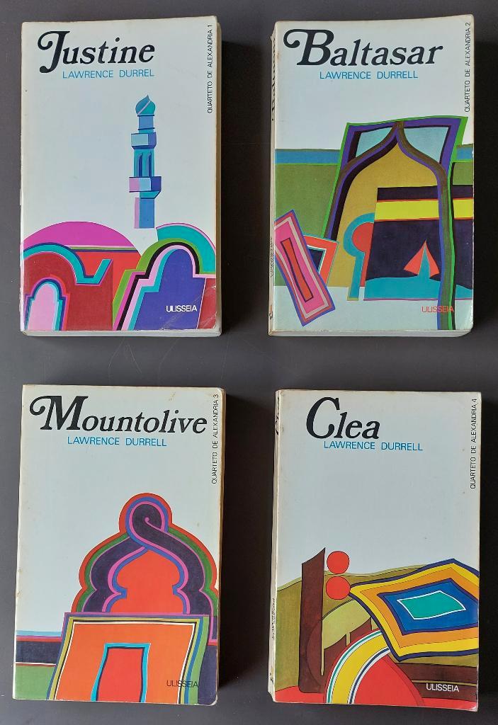 In Portugees: 4 boeken van Lawrence Durrell, Boeken, Taal | Overige Talen, Gelezen, Ophalen of Verzenden