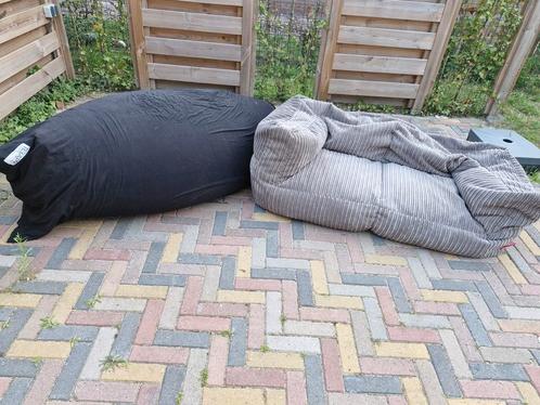 2 zitzakken, 5 euro per stuk, Huis en Inrichting, Zitzakken, Gebruikt, Zitzak, Ophalen