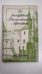 H.P. Moelker - De heerlijkheid Purmerland en Ilpendam, Ophalen of Verzenden, 20e eeuw of later, Gelezen