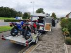 Aanhanger te huur 2 dagen vanaf €50 geremd 3 motoren, Auto diversen, Ophalen, Gebruikt