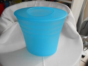 Tupperware wijnkoeler-frisdrank koeler 1L Blauw NIEUW beschikbaar voor biedingen