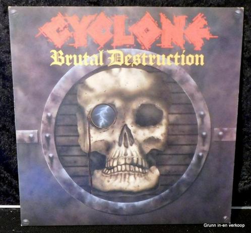 Cyclone - Brutal Destruction (1986), Cd's en Dvd's, Vinyl | Hardrock en Metal, Gebruikt, Ophalen of Verzenden