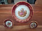Limoges DC France, setje staant of hangbordjes, Ophalen of Verzenden