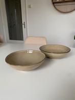 Twee grote beige schalen, Ophalen, Nieuw, Schaal of Schalen, Overige stijlen