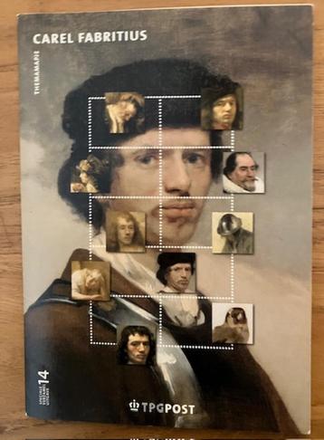 Carel Fabritius postzegels themamapje TPGPOST 2004 beschikbaar voor biedingen