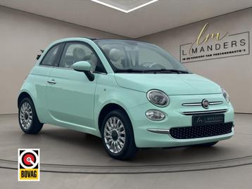 Fiat 500C 1.2 Lounge 2018 MINT GROEN | Cabrio | Climate Cont beschikbaar voor biedingen