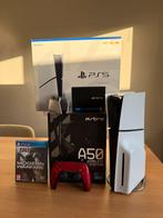 PlayStation 5 Slim Bundel – Compleet Pakket, Spelcomputers en Games, Spelcomputers | Sony PlayStation 5, Ophalen, Zo goed als nieuw