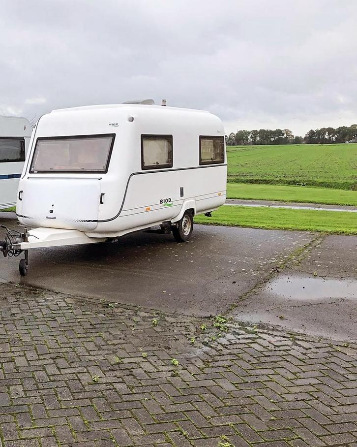 Hele nette Biod 420TD Caravan met Mover - Vaste Prijs!, Caravans en Kamperen, Caravans, Particulier, tot en met 3, 750 - 1000 kg