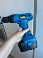 Kinzo Accuboormachine – 18V Cordless Drill, Doe-het-zelf en Verbouw, Gereedschap | Boormachines, Ophalen of Verzenden, Gebruikt