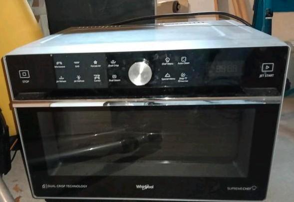 Whirlpool MWP 339 SB  combi magnetron  i.z.g.st!, Witgoed en Apparatuur, Ovens, Zo goed als nieuw, Vrijstaand, Oven met grill