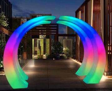 Led RGB bogen XXXL 300x300 cm 2 stuks! beschikbaar voor biedingen