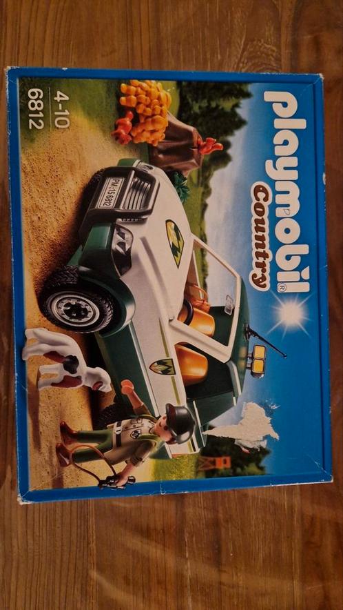 Playmobil boswachter terrein auto, Kinderen en Baby's, Speelgoed | Playmobil, Zo goed als nieuw, Ophalen of Verzenden