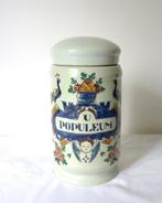 Apothekerspot, faience pot, V.L.G., Ophalen of Verzenden