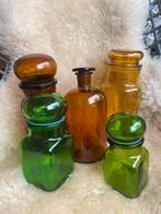 Vintage apothekers potten, Ophalen of Verzenden