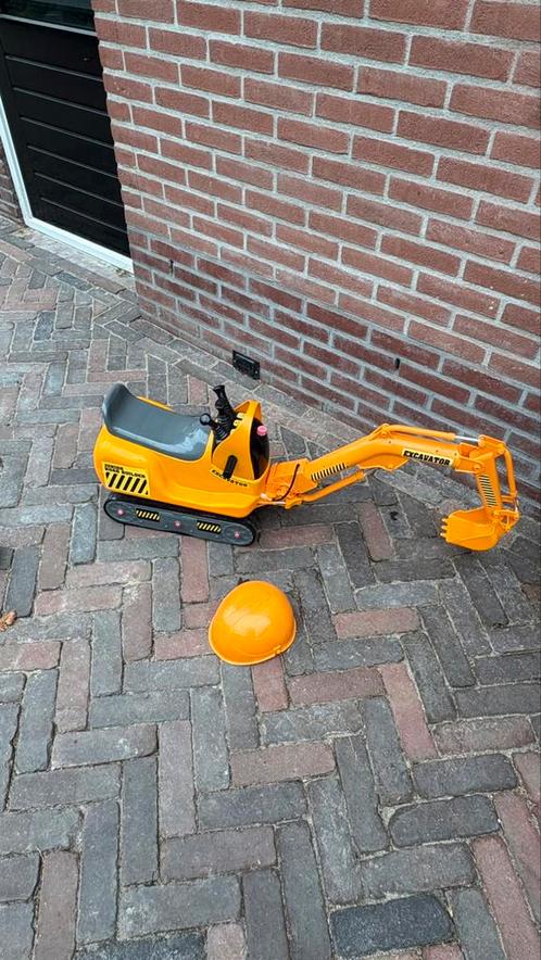 Junior Evacuator graagmachine, Kinderen en Baby's, Speelgoed | Buiten | Los speelgoed, Zo goed als nieuw, Ophalen