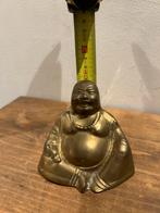 Vintage Messing Lachende Boeddha Beeld, Ophalen of Verzenden, Overige materialen