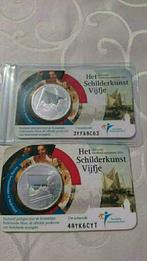 Het schilderkunst vijfje €5 stuk herdenkingsmunt verzilverd, Postzegels en Munten, Munten | Nederland, Ophalen of Verzenden, Koningin Beatrix